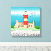 Toile Phare du Cap Agulhas (Insitu (Plancher de Bois))