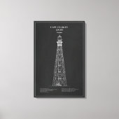 Toile Phare du cap Charles - Virginie - PD (Recto)