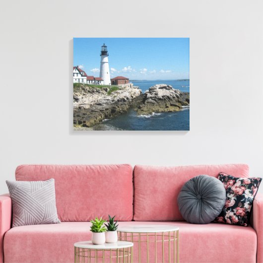 Toile Phare du Maine (Insitu(Salon))