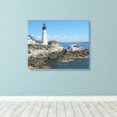 Toile Phare du Maine (Insitu (Plancher de Bois))