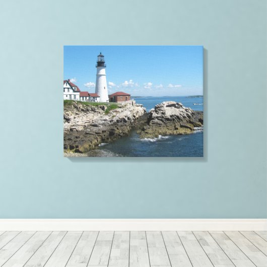 Toile Phare du Maine (Insitu (Plancher de Bois))