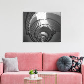 Toile Phare en noir et blanc (Insitu(Salon))