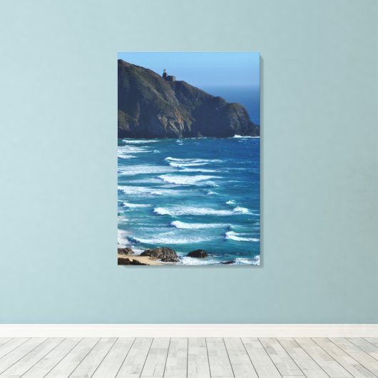 Toile Phare et mer (Insitu (Plancher de Bois))