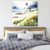 Toile Phare et plage (Insitu(Chambre))
