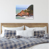Toile Phare Ocean Sea Christian Creationarts (Insitu(Chambre))