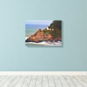 Toile Phare Ocean Sea Christian Creationarts (Insitu (Plancher de Bois))