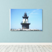 Toile phare orient point (Insitu (Plancher de Bois))
