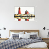 Toile Phare rouge (Insitu(Chambre))