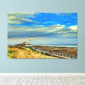 Toile Phare St Mary's, Whitley Bay (Insitu (Plancher de Bois))
