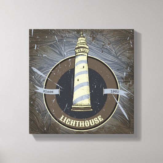 Toile Phare vintage | 1960 (Recto)