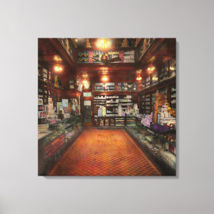 Toile Pharmacie - drugstore de G.W. Armstrong 1913