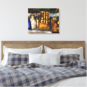 Toile Pharmacien - Médecine de terrain (Insitu(Chambre))
