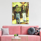 Toile Phase de ChapeI Sixtine d'un ChaIIenge (Insitu(Salon))