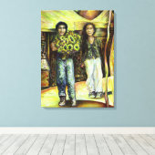 Toile Phase de ChapeI Sixtine d'un ChaIIenge (Insitu (Plancher de Bois))