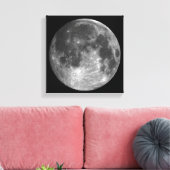 TOILE PHASES DE LA SÉRIE LUNE, PLEINE LUNE. PHOTO 1 SUR  (Insitu(Salon))