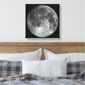 TOILE PHASES DE LA SÉRIE LUNE, PLEINE LUNE. PHOTO 1 SUR  (Insitu(Chambre))