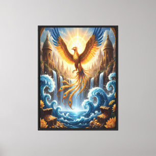 Toile Phénix du Temple d'Azur