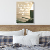 Toile Phil 4 : 13 | Citations bibliques motivationnelles (Insitu(Chambre))
