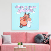 Toile Phil - Giving Up is for Rookies Canvas Print (Insitu(Salon))
