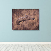 Toile Philadelphia Derringer (Insitu (Plancher de Bois))