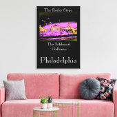 Toile Philadelphie - Les Marches Rocheuses (Insitu(Salon))