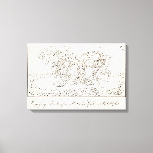 Toile Philadelphie, Pennsylvanie (Recto)