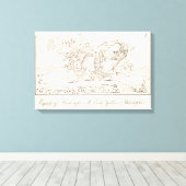 Toile Philadelphie, Pennsylvanie (Insitu (Plancher de Bois))