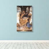 Toile Philipp Veit - figure légorique de Germanie (Insitu (Plancher de Bois))