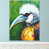 Toile Philippine Eagle Wall Art – Endangered Species  (Insitu (Plancher de Bois))