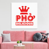 Toile Pho King Delicious (Insitu(Salon))