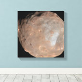 Toile Phobos de la lune de Mars (Insitu (Plancher de Bois))