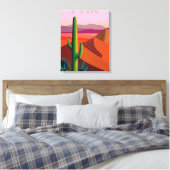 Toile Phoenix Arizona | Affiche de voyage (Insitu(Chambre))