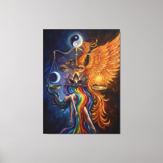 Toile Phoenix Balance Canvas (Recto)