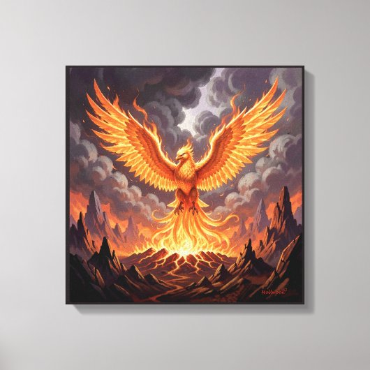 Toile Phoenix Majestique (Recto)