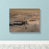 Toile Phoenix Mars Lander 4 (Insitu (Plancher de Bois))