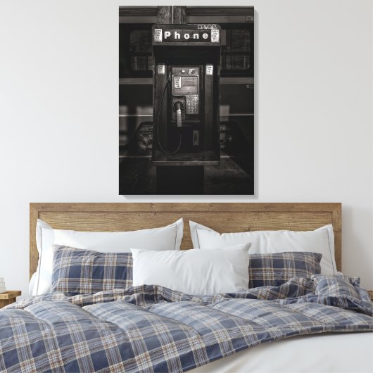 Toile Phone Booth No 13 (Insitu(Chambre))