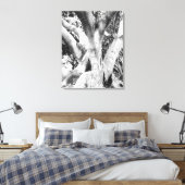 Toile Photo Arbre - Arbre noir et blanc Monochrome épais (Insitu(Chambre))
