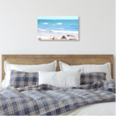 Toile Photo Atlantic Ocean Shore (Insitu(Chambre))