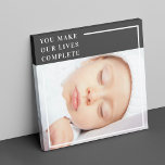 Toile Photo bébé mignonne moderne | Citation de beauté<br><div class="desc">Capturez l'essence de l'innocence et de la beauté avec notre collection moderne et adorable de produits photo pour bébé sur Zazzle! Chérissez les précieux moments avec ces images charmantes qui célèbrent la pureté et la joie de l'enfance. Chaque objet est soigneusement conçu pour mettre en valeur la beauté de l'innocence,...</div>