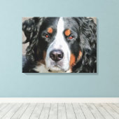 Toile Photo Bernese Mountain Dog (Insitu (Plancher de Bois))