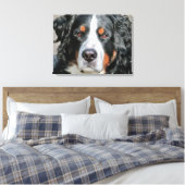 Toile Photo Bernese Mountain Dog (Insitu(Chambre))