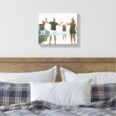 Toile photo cadeau de couverture blanche de la fam (Insitu(Chambre))