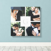 Toile photo cadeau Monogramme 5 (Insitu (Plancher de Bois))