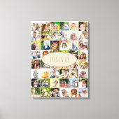 Toile Photo Collage 40 Photos This is Us Cream (Recto)