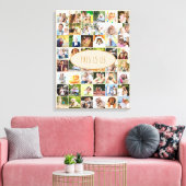 Toile Photo Collage 40 Photos This is Us Cream (Insitu(Salon))