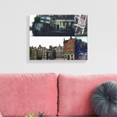 Toile Photo collage Amsterdam 3 (Insitu(Salon))