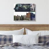 Toile Photo collage Amsterdam 3 (Insitu(Chambre))