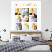Toile Photo Collage | Colorful Happy Holiday (Insitu(Chambre))