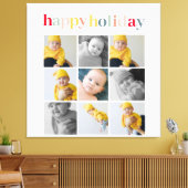 Toile Photo Collage | Colorful Happy Holiday (Insitu(Salon))