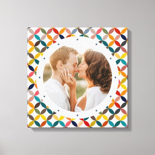 Toile Photo Custom Colorful Personalized (Recto)